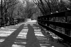 Snow on Monon