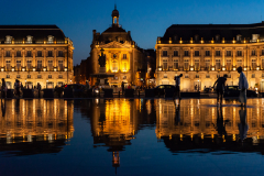 Place De La Bourse Reflection