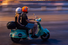 Vespa Couple