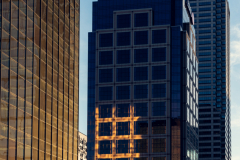 Indianapolis Ohio Street Evening Reflection