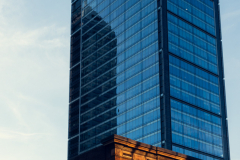 Indianapolis Regions Tower Evening Light
